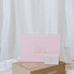 Newborn Baby Girl Keepsake Box in baby pink| MY BABY BOX