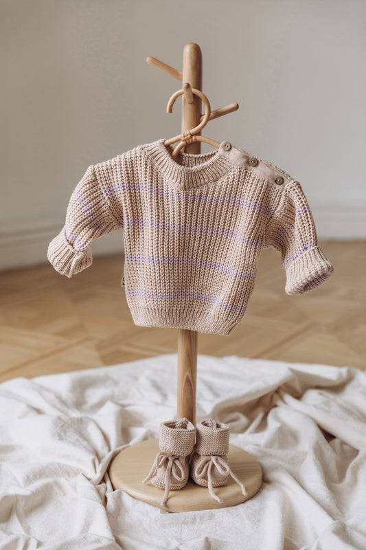 Newborn knit outfit - baby chunky sweater, newborn coming home outfit -baby knit sweater 0-3 months, newborn outfit bringing home,  my first outfit