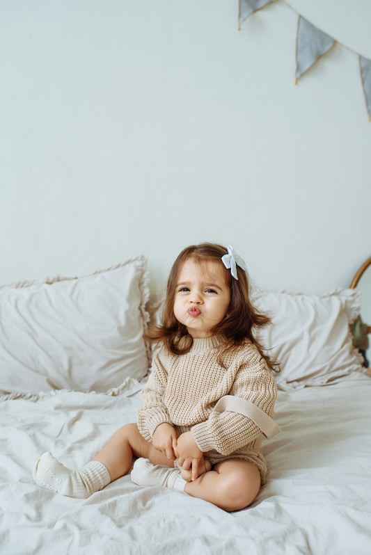Baby & Toddler Knit Sweater | beige